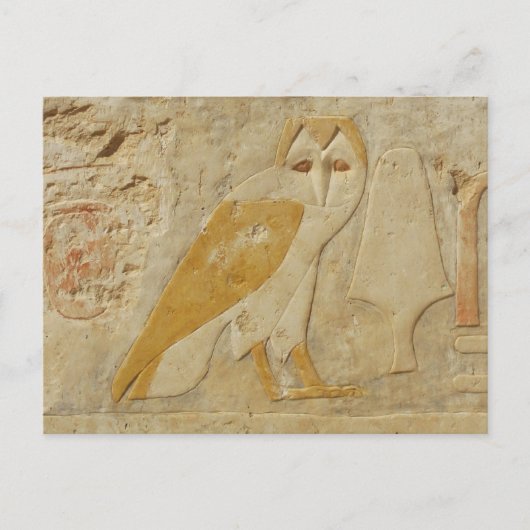 Ancient Egyptisch hoopje hiëroglyph Briefkaart (Voorkant)