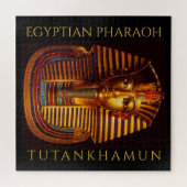 Ancient Egyptisch koning Tutankhamun Gold Burial M Legpuzzel (Horizontaal)