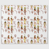 Ancient Egyptisch Pantheon Cadeaupapier (Vlak)