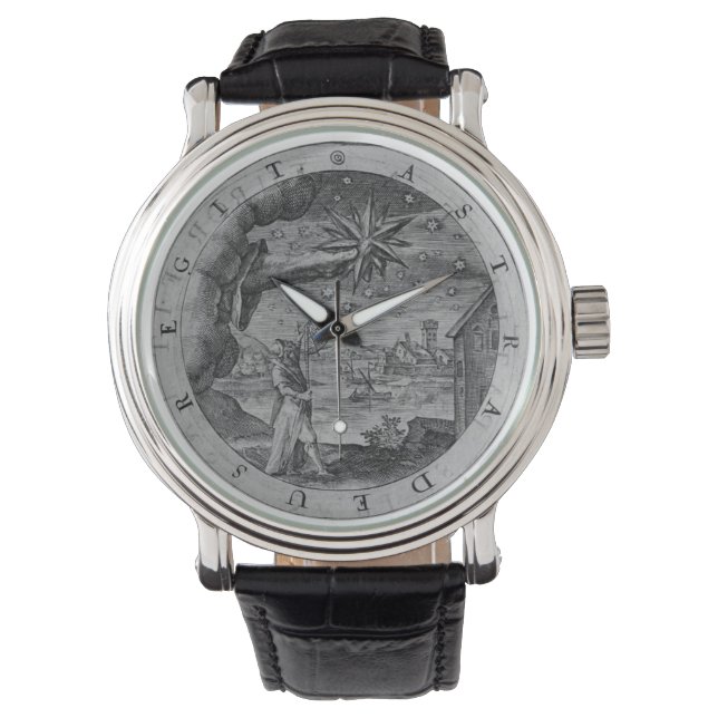 Ancient Emblem - Ancient Astronomer polshorloge Horloge (Voorkant)