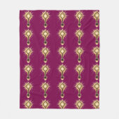 Ancient Fantasy Key with Magical Light – Radiant E Fleece Deken (Voorkant)