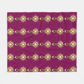 Ancient Fantasy Key with Magical Light – Radiant E Fleece Deken (Voorkant (Horizontaal))