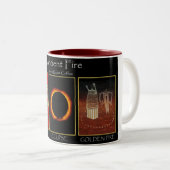 Ancient Fire Micro Roast Tweekleurige Koffiemok (Voorkant rechts)