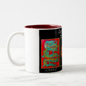 Ancient Fire Micro Roast Tweekleurige Koffiemok (Links)