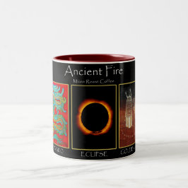Ancient Fire Micro Roast Tweekleurige Koffiemok