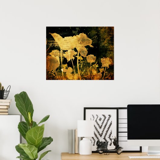 Ancient florale chaos poster (Thuiskantoor)