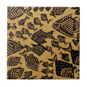 Ancient Fossil Fish Tegeltje (Voorkant)