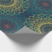 Ancient geometrisch mandalontwerp cadeaupapier (Hoek)