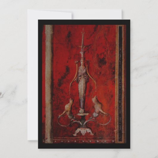Ancient Goddess ~ Uitnodigingen (Voorkant)