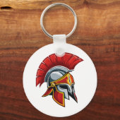 Ancient Greek Corinthian helmet Sleutelhanger (Achterkant)