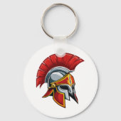 Ancient Greek Corinthian helmet Sleutelhanger (Achterkant)