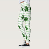 Ancient Irish Poem St. Patrick Hymn The Deer's Cry Leggings (Links)
