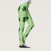 Ancient Irish Poem St. Patrick Hymn The Deer's Cry Leggings (Rechts)