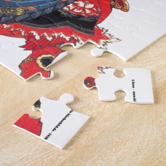 ANCIENT JAPANESE SAMURAI WARRIOR LEGPUZZEL (Zijkant)
