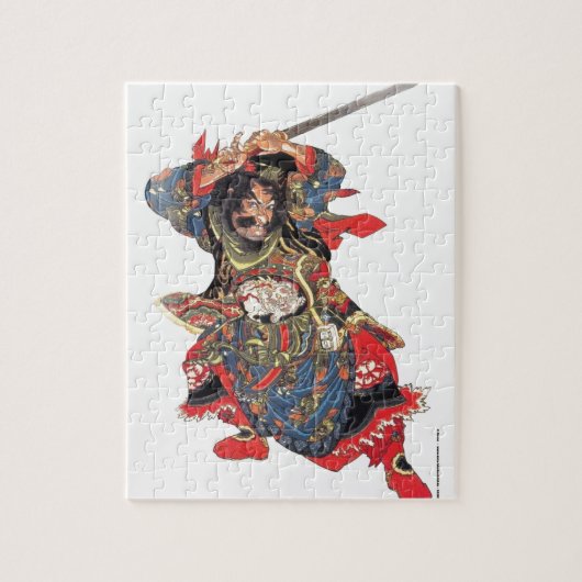 ANCIENT JAPANESE SAMURAI WARRIOR LEGPUZZEL (Verticaal)