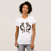 Ancient Kokopelli Native American T-Shirt (Voorkant volledig)