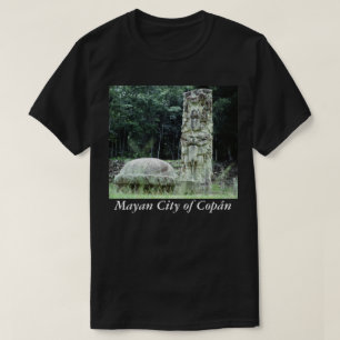 Ancient Mayan City Copan N. Western foto van Hondu T-shirt