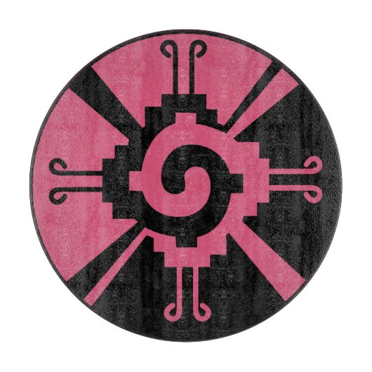 Ancient Mayan Cutting Board in elke gewenste kleur Snijplank (Voorkant)