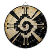 Ancient Mayan Hunab-Ku Dartbord (Voorkant)