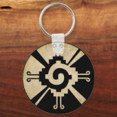 Ancient Mayan Hunab-Ku Sleutelhanger (Voorkant)