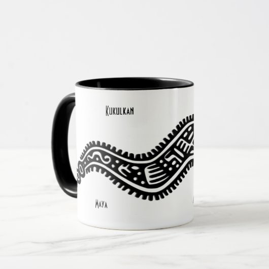 Ancient Mayan Mok (Voorkant links)