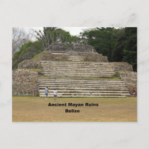 Ancient Mayan Ruins, Belize Briefkaart