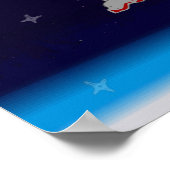 Ancient Mayan Space Astronaut Pakal Poster (Hoek)