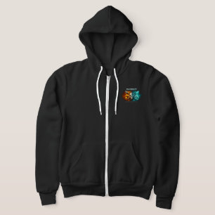 Ancient Meets Future Skull Sweatshirt Cyberpunk