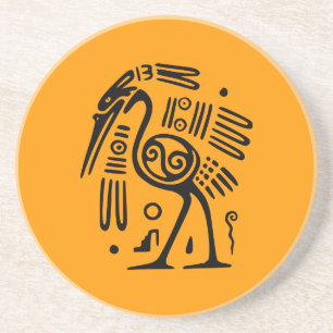 Ancient Mexicaans Onderzetter voor kunstzandsteen