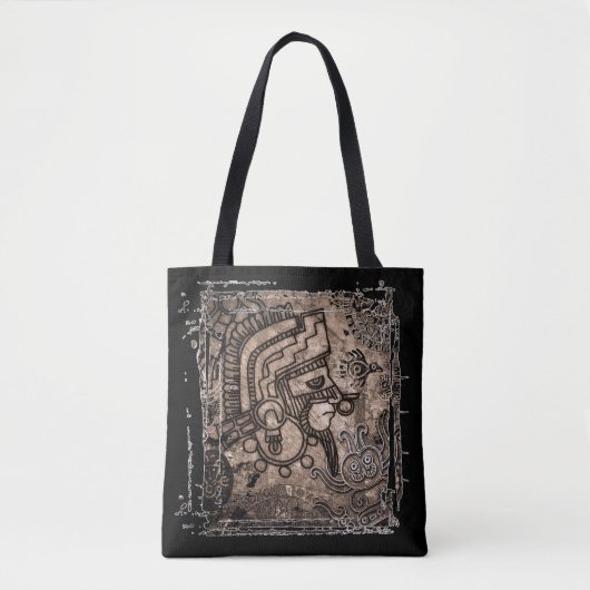 Ancient Mexico Canvas tas (Voorkant)