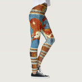 Ancient Minoan Crete Fresco Leggings (Rechts)