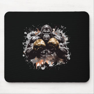 Ancient Motivation Inc Gorilla Boksen Kampioen Bok Muismat