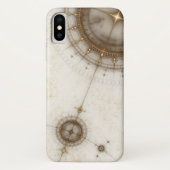 Ancient Nautical Chart, Grunge Case-Mate iPhone Case (Achterkant)