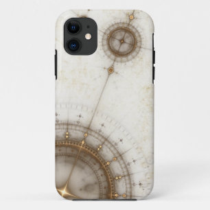 Ancient Nautical Chart, Grunge iPhone 11 Hoesje