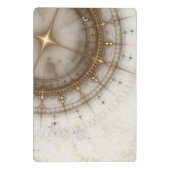 Ancient Nautical Chart, Grunge Mini Klembord (Achterkant)