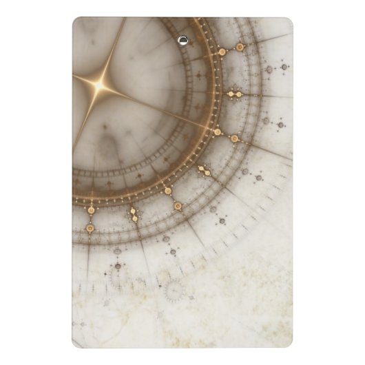 Ancient Nautical Chart, Grunge Mini Klembord (Achterkant)