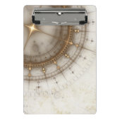 Ancient Nautical Chart, Grunge Mini Klembord (Voorkant)