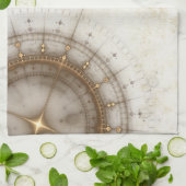 Ancient Nautical Chart, Grunge Theedoek (Gevouwen)