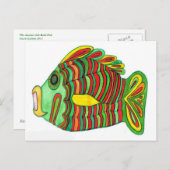 Ancient Nile Bulti Fish Briefkaart (Voorkant / Achterkant)