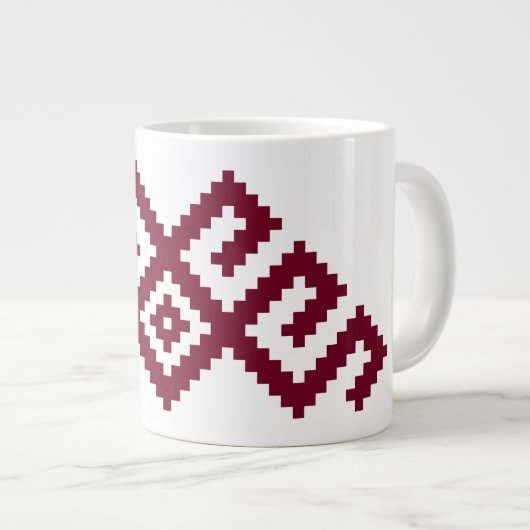 Ancient Nordic Latvian, Litouws symbool Extra Grote Mok (Voorkant rechts)