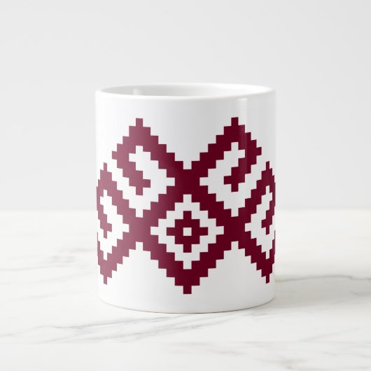 Ancient Nordic Latvian, Litouws symbool Extra Grote Mok (Voorkant)