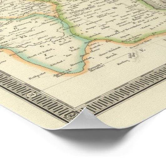 Ancient Palestine Poster (Hoek)