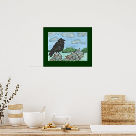 "Ancient Perch" Poster (Keuken)