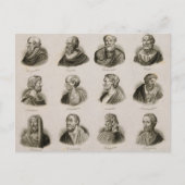 Ancient Philosophers Portrait Thinkers  Briefkaart (Voorkant)
