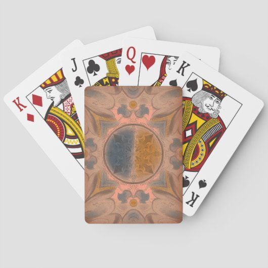 Ancient playing cards pokerkaarten (Achterkant)