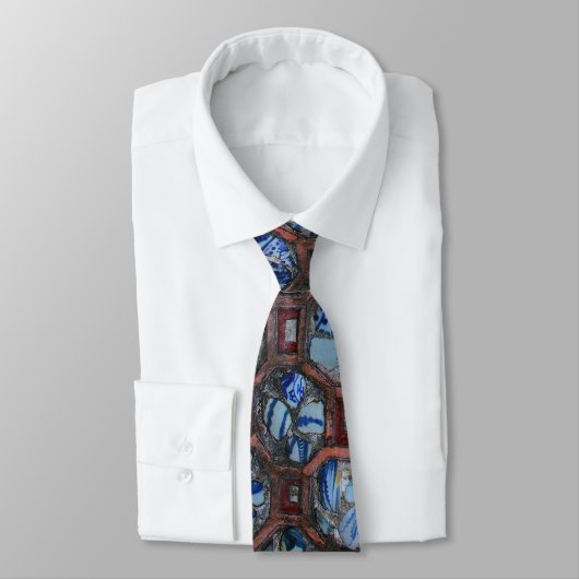 Ancient Pottery Pattern Necktie Stropdas (Gebonden)