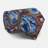 Ancient Pottery Pattern Necktie Stropdas (Opgerold)