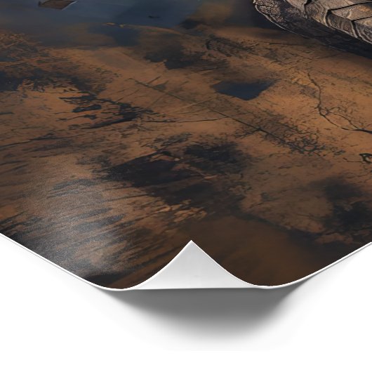 Ancient Reptilian Alien Perfect Poster (Hoek)