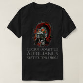 Ancient Roman Legionary Helmet Aurelian Restitut T-shirt (Design voorkant)