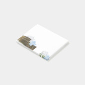 Ancient Rome Blue Hydrangea Note Pad (Schuin)
